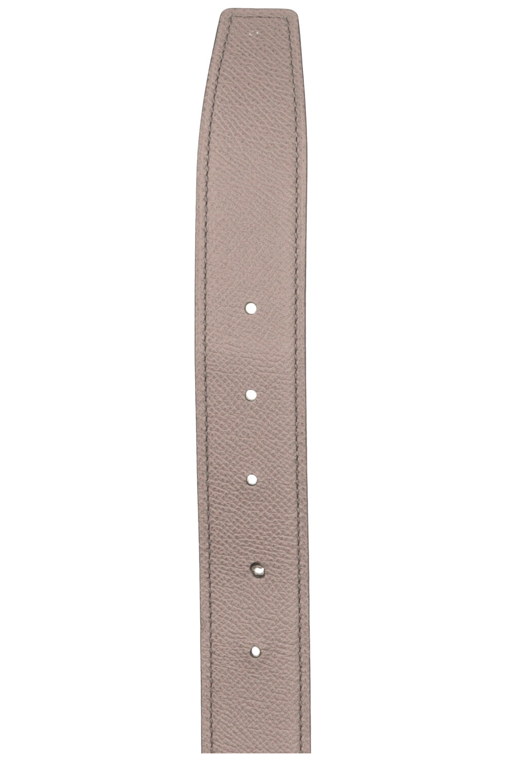 HERMÈS Constance H Belt Gris Etain Jaune Citron