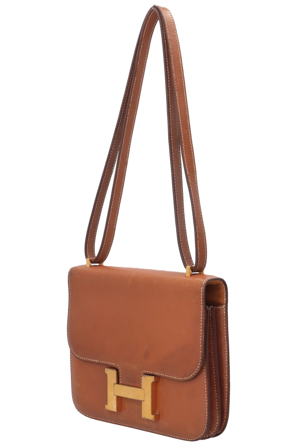 HERMÈS Constance Mini 18 Courchevel Gold