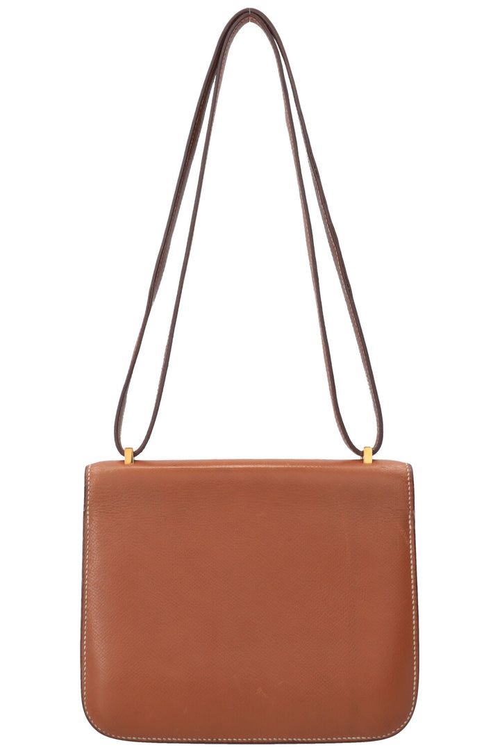 HERMÈS Constance Mini 18 Courchevel Gold