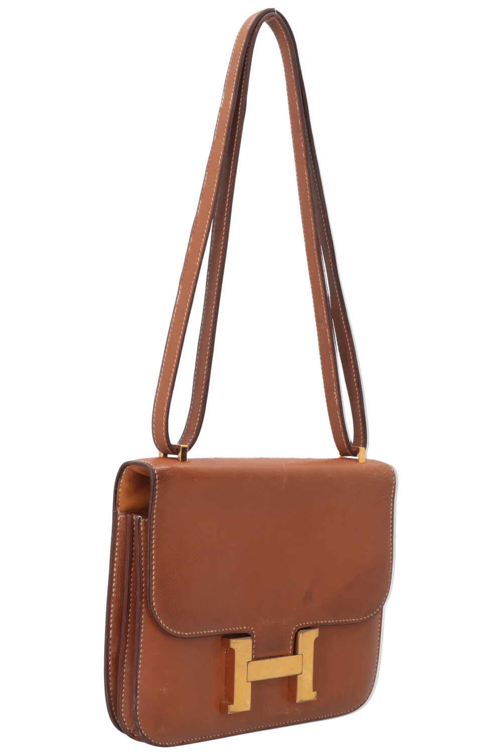 HERMÈS Constance Mini 18 Courchevel Gold
