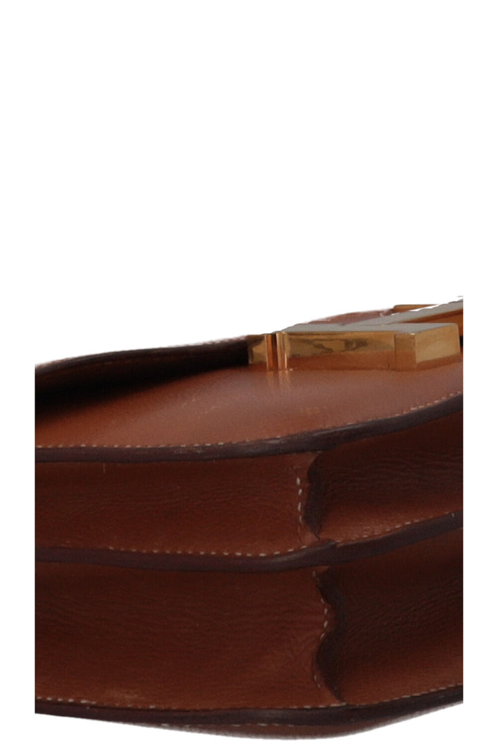 HERMÈS Constance Mini 18 Courchevel Gold