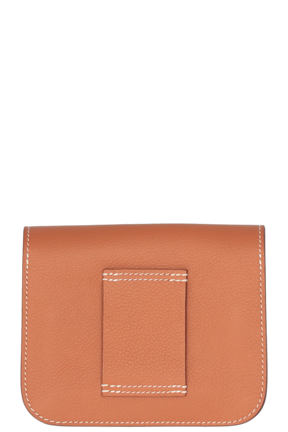 HERMÈS Constance Slim Wallet Evercolor Gold