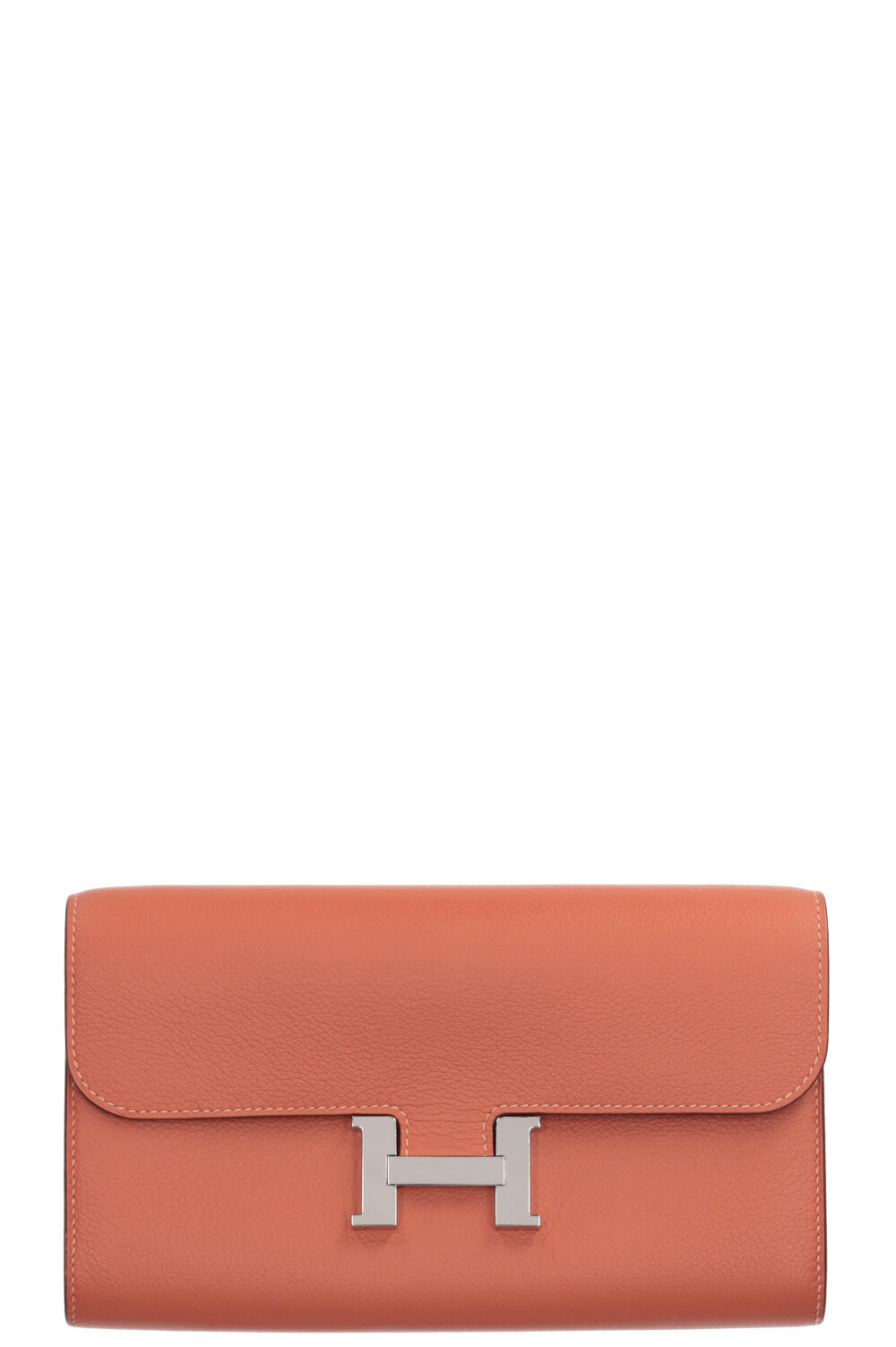 HERMÈS Constance To Go Wallet Evercolor Blush