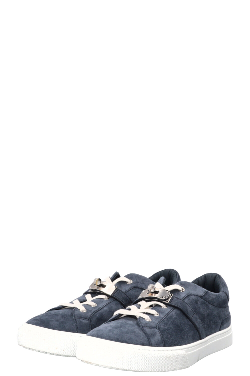 HERMÈS Day Sneaker Suede Blue