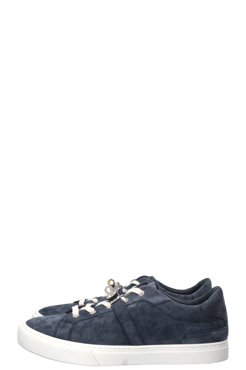 HERMÈS Day Sneaker Suede Blue