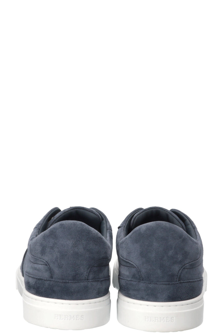 HERMÈS Day Sneaker Suede Blue