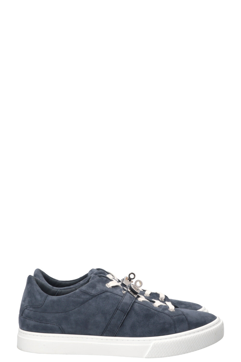 HERMÈS Day Sneaker Suede Blue