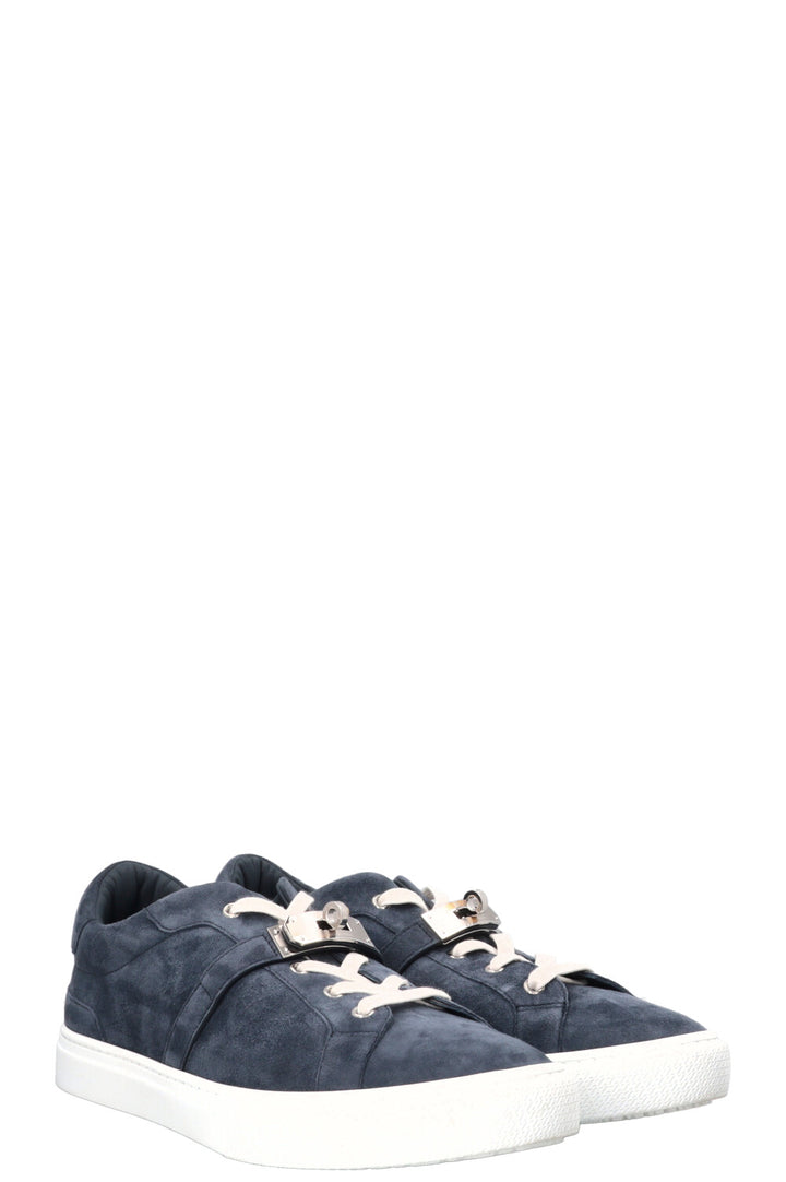 HERMÈS Day Sneaker Suede Blue