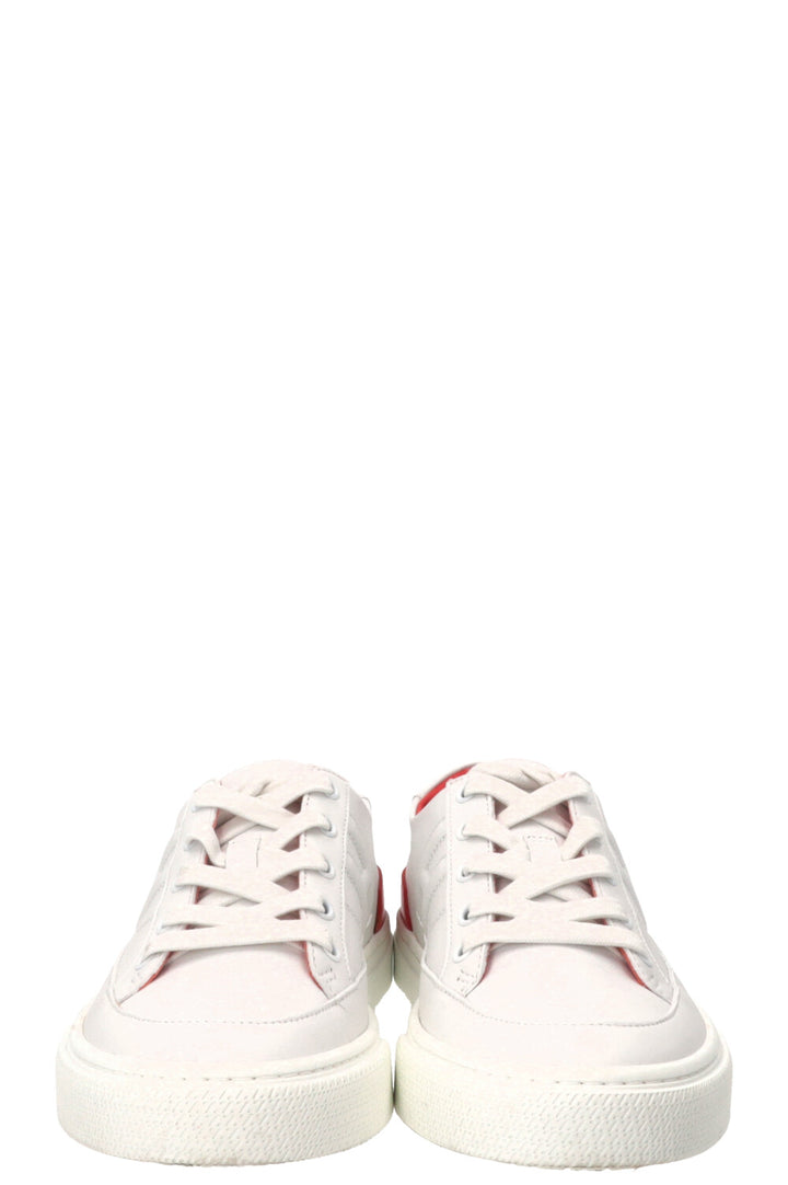 Baskets HERMÈS Deep en cuir blanc