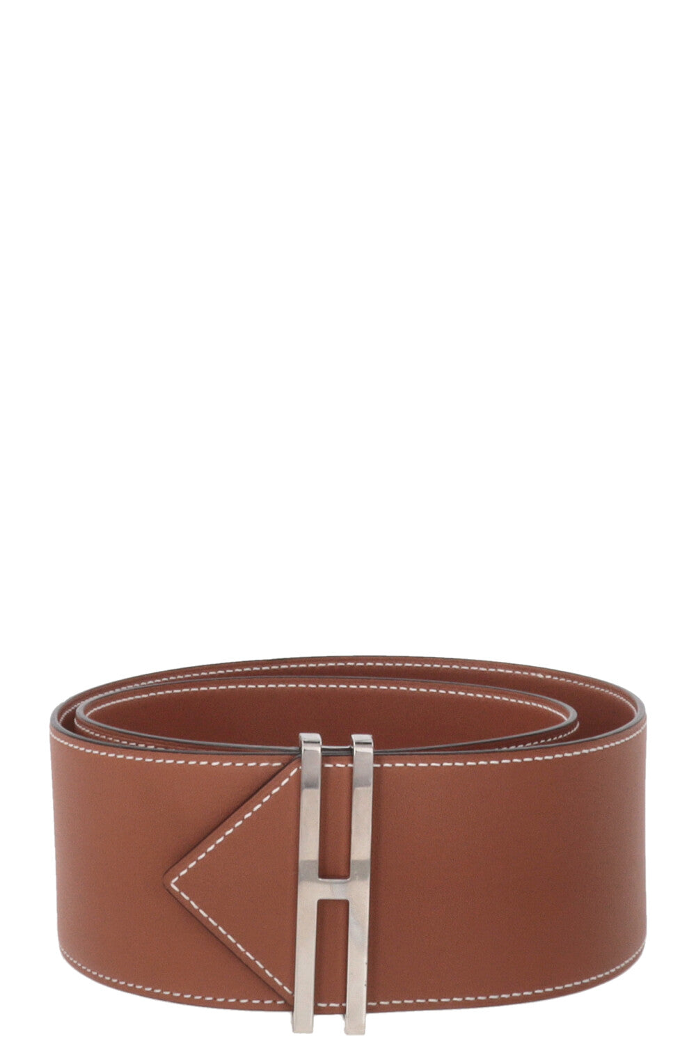 Ceinture HERMÈS Elan 66 Doré