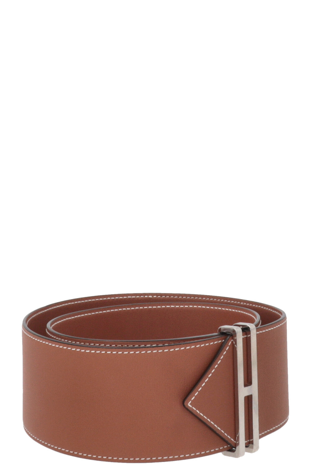 Ceinture HERMÈS Elan 66 Doré