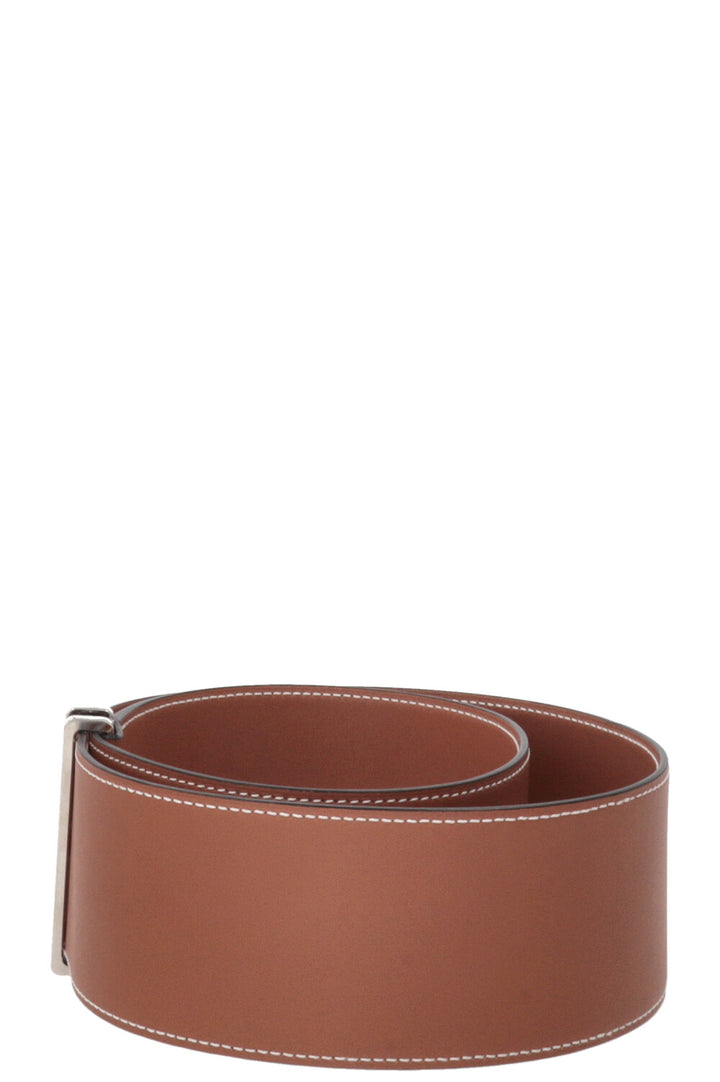 Ceinture HERMÈS Elan 66 Doré