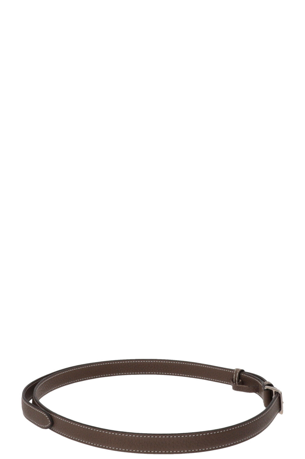 HERMÈS Etrivière 18 Belt Etoupe
