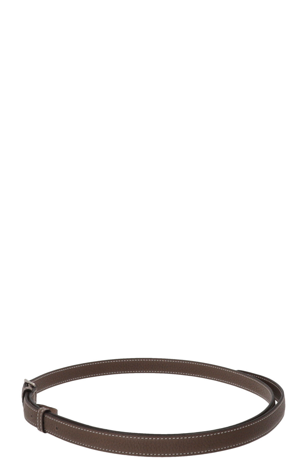 HERMÈS Etrivière 18 Belt Etoupe