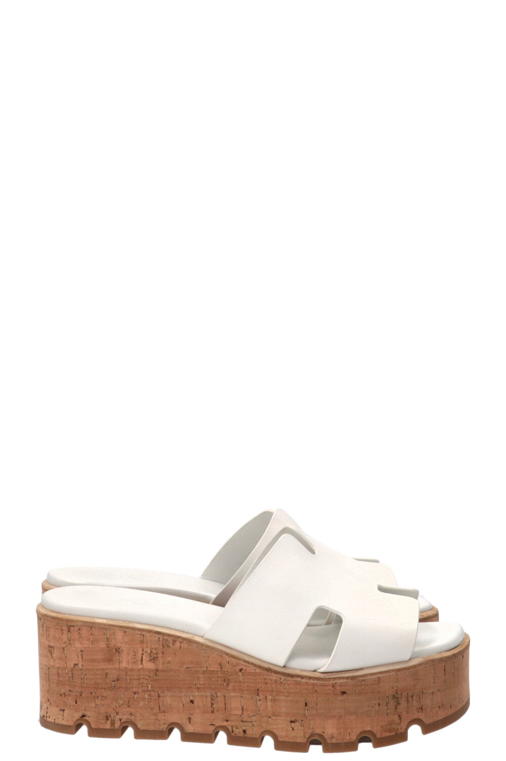 HERMÈS Eze 30 Sandals White