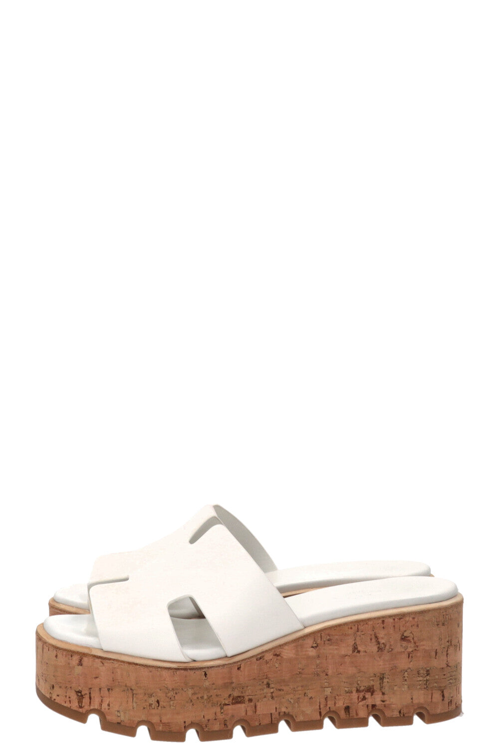 HERMÈS Eze 30 Sandals White
