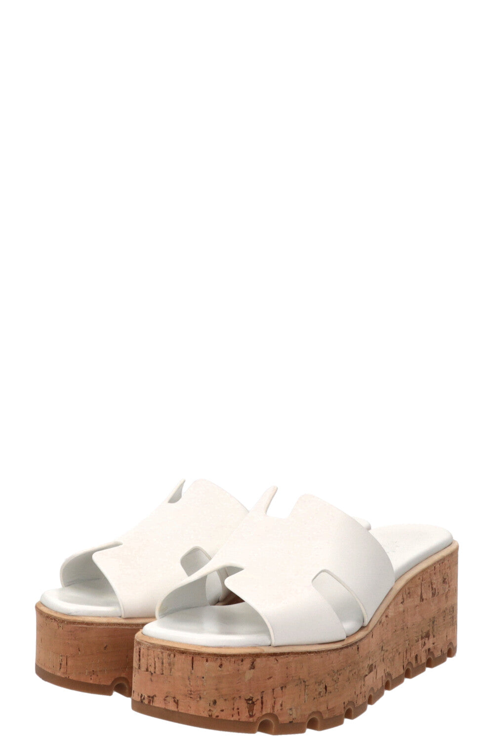 HERMÈS Eze 30 Sandals White