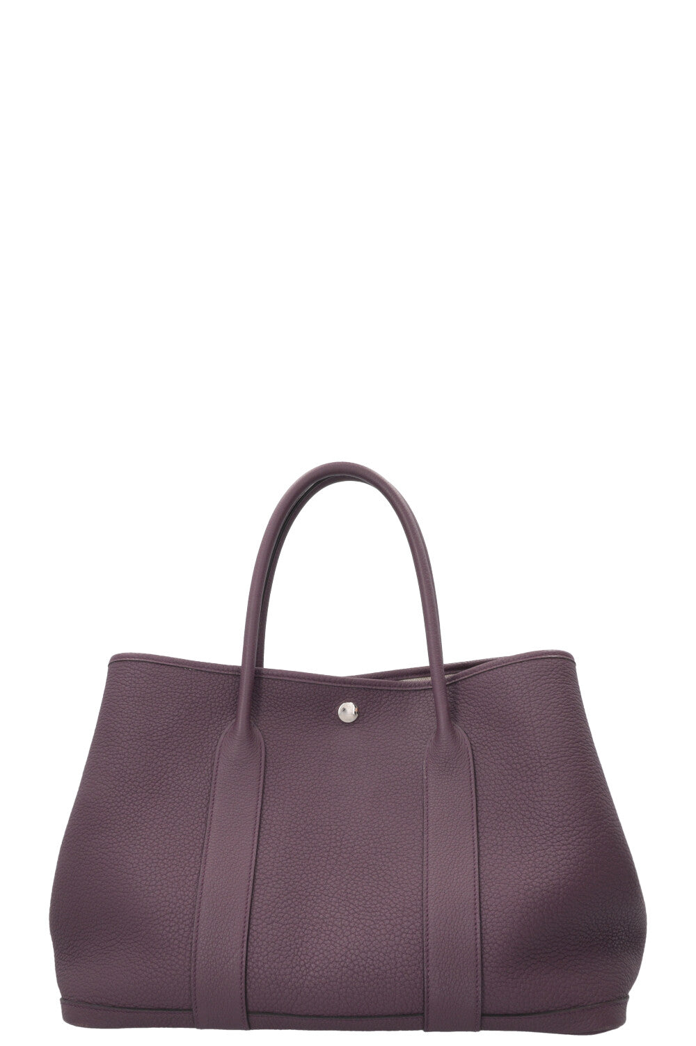 HERMÈS Garden Party 36 Negonda Leather Cassis