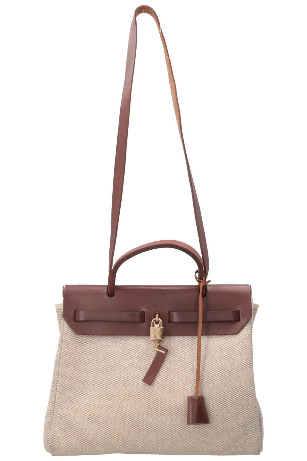 HERMES Herbag 29 Toile H Vache Hunter
