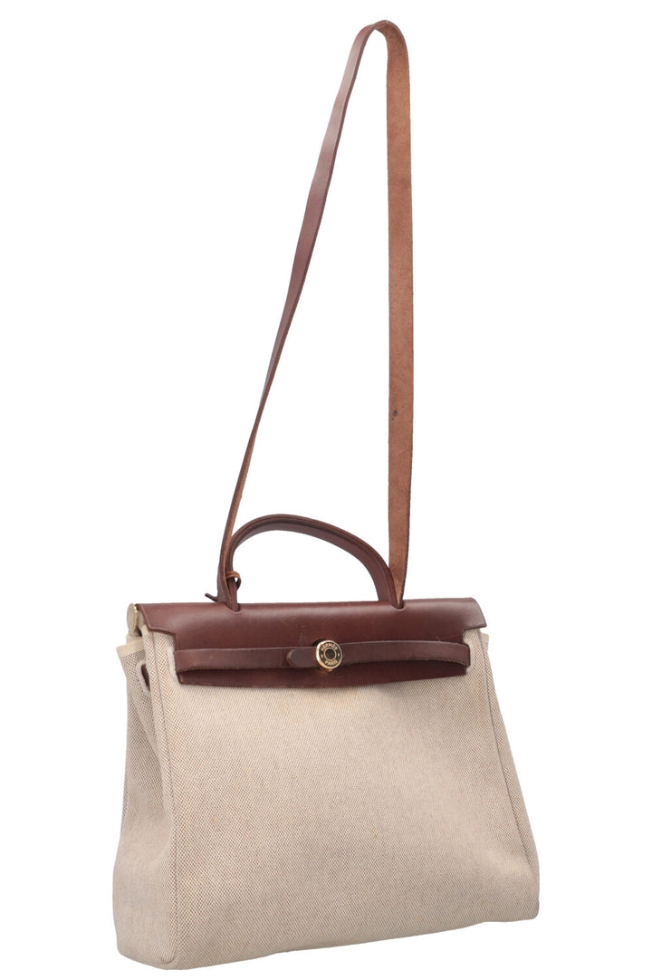 HERMES Herbag 29 Toile H Vache Hunter
