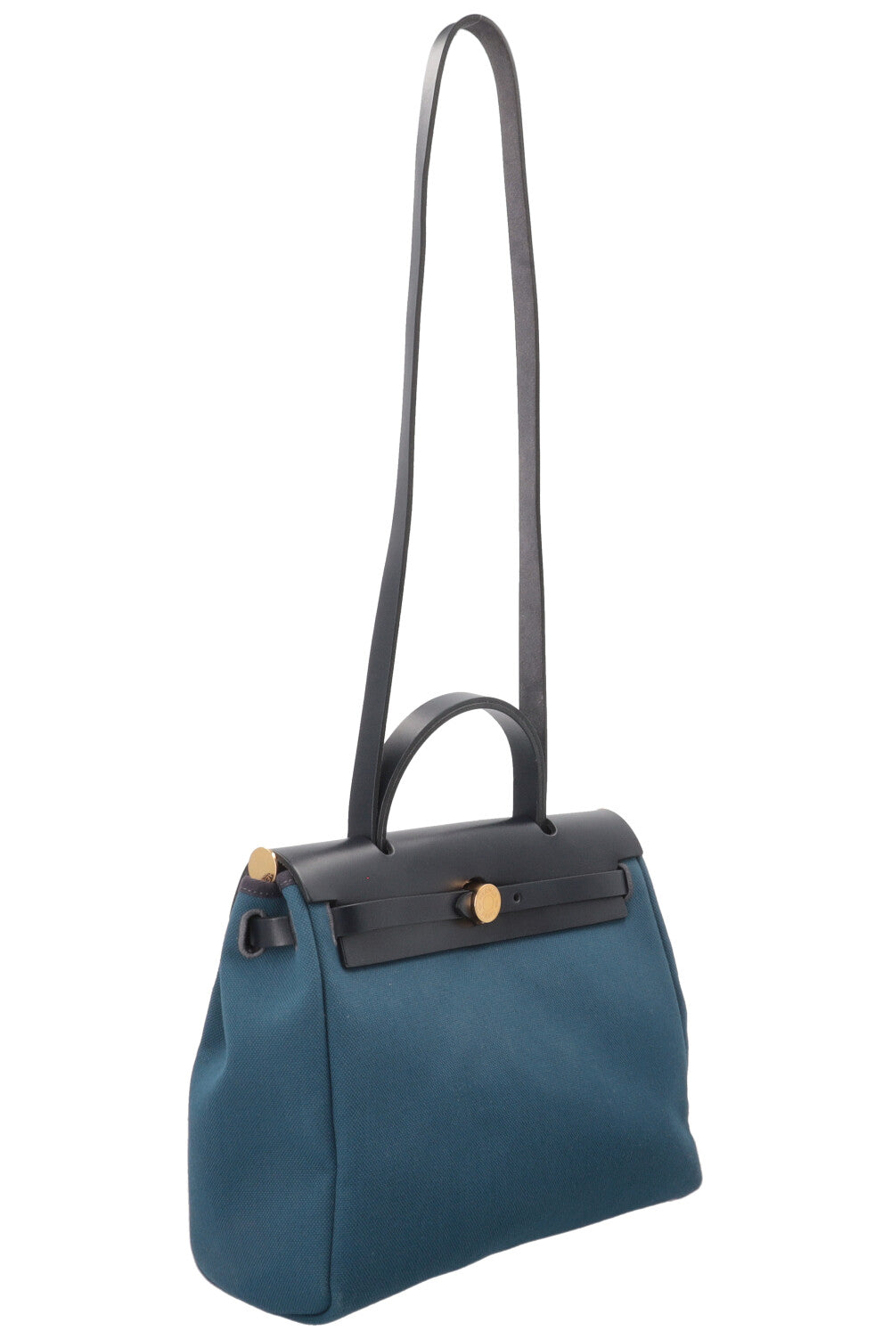 HERMÈS Herbag Zip 31 Blue Navy Petrol
