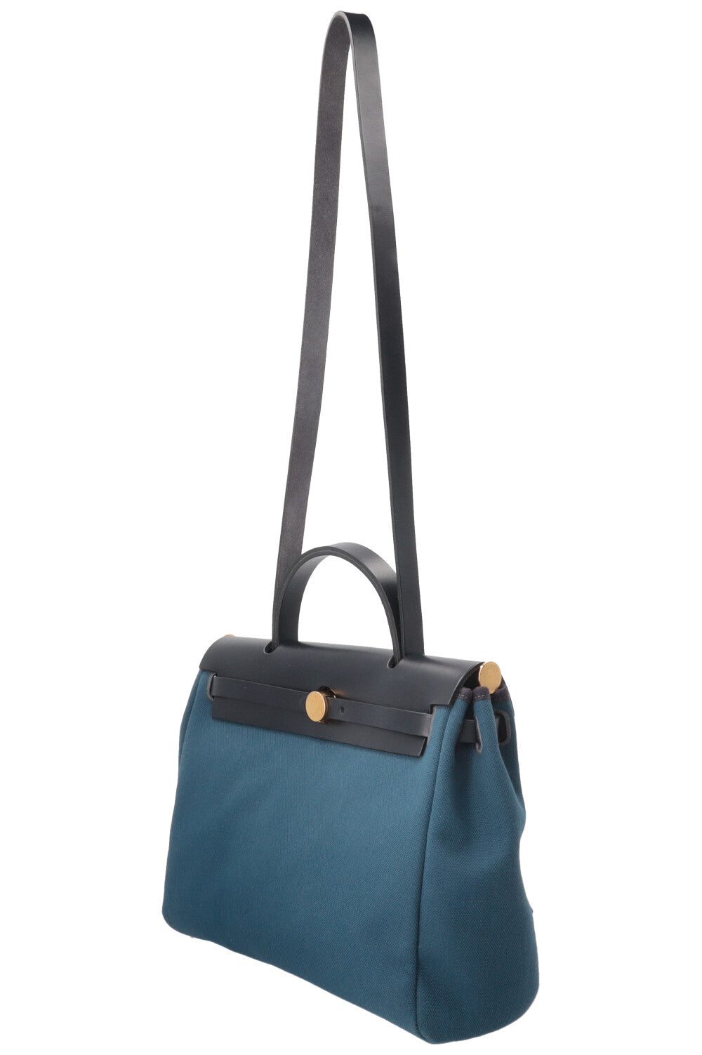 HERMÈS Herbag Zip 31 Blue Navy Petrol