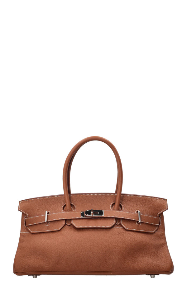HERMÈS JPG Shoulder Birkin I 42 Clemence Gold Palladium