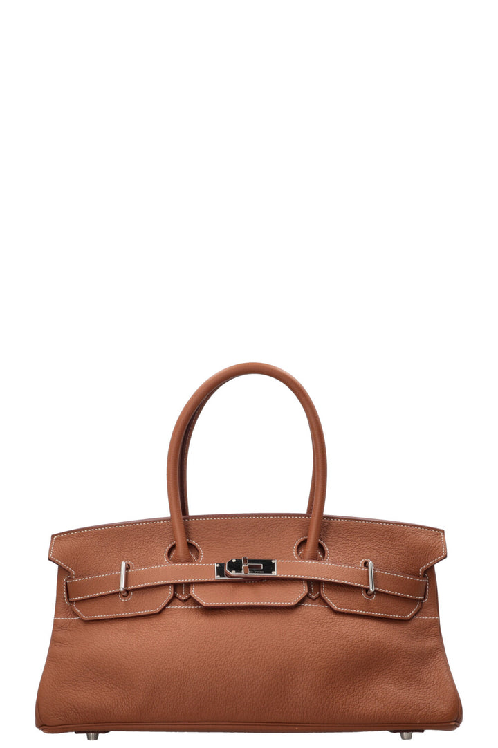 HERMÈS JPG Shoulder Birkin I 42 Clemence Gold Palladium