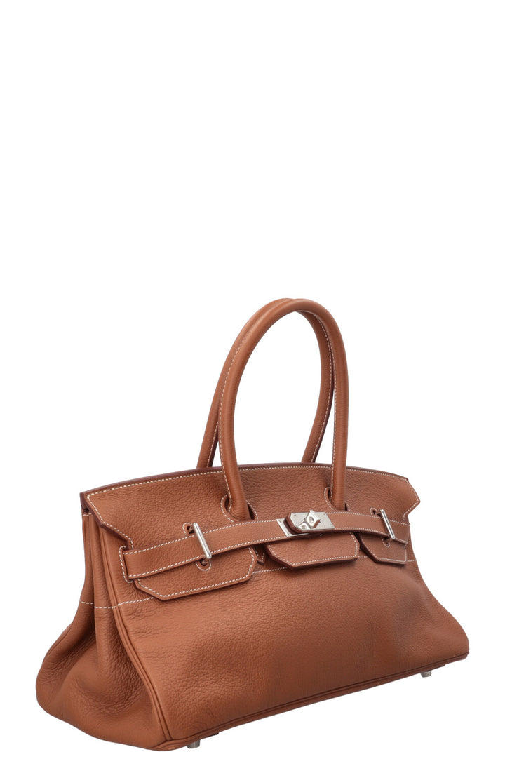 HERMÈS JPG Shoulder Birkin I 42 Clemence Gold Palladium