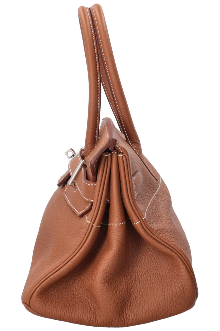 HERMÈS JPG Shoulder Birkin I 42 Clemence Gold Palladium