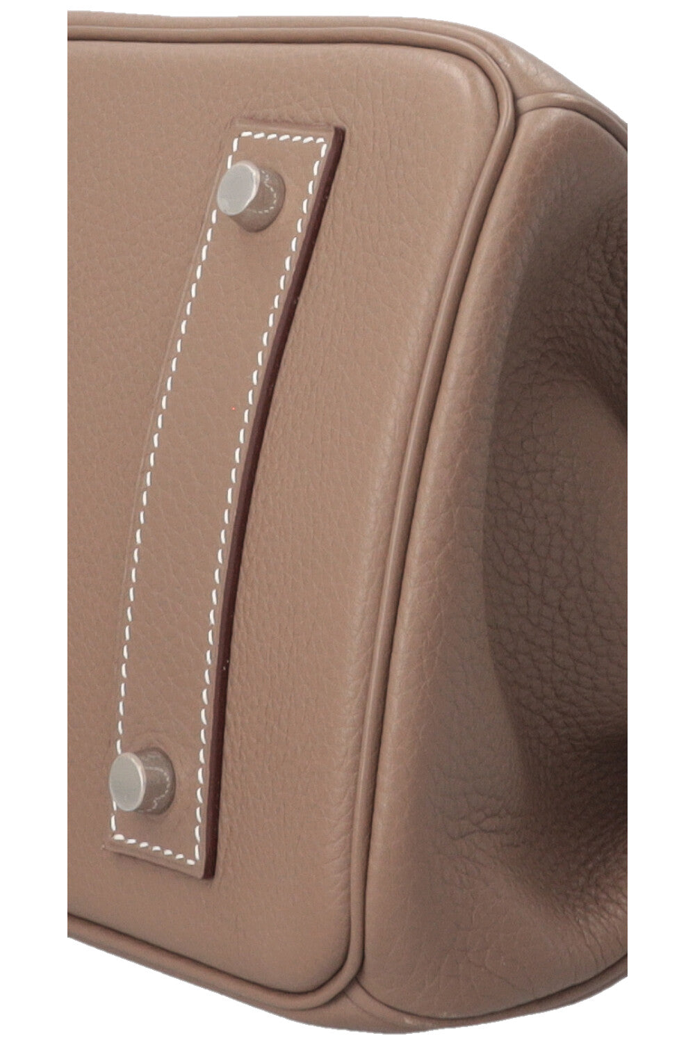 HERMÈS JPG Shoulder Birkin II 42 Clemence Étoupe Palladium