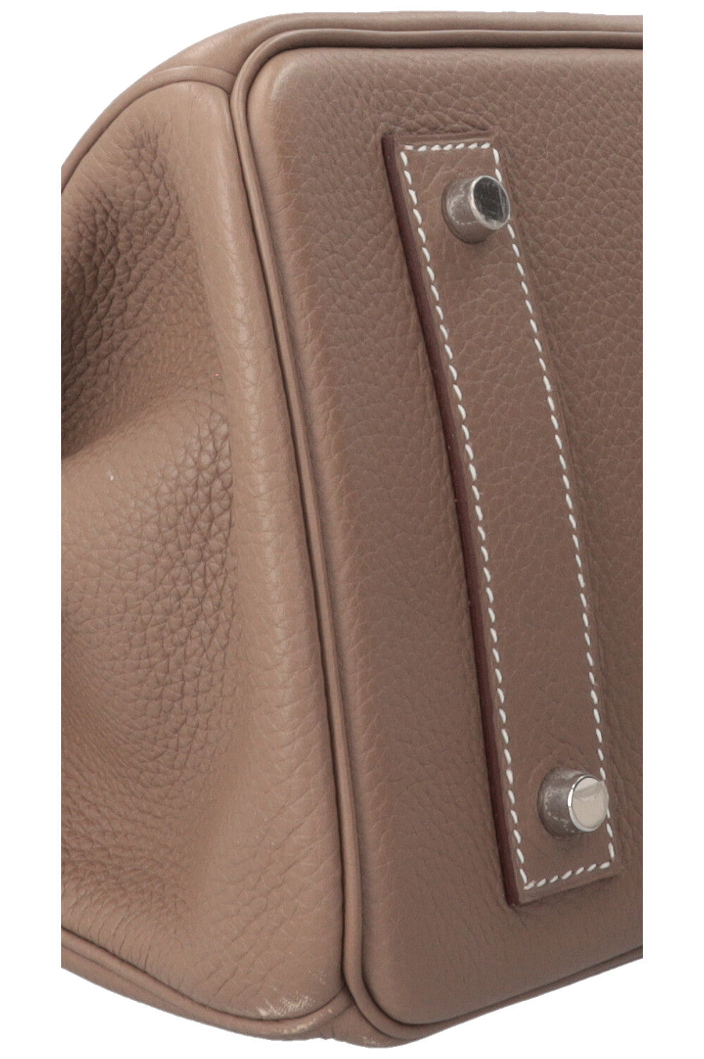 HERMÈS JPG Shoulder Birkin II 42 Clemence Étoupe Palladium