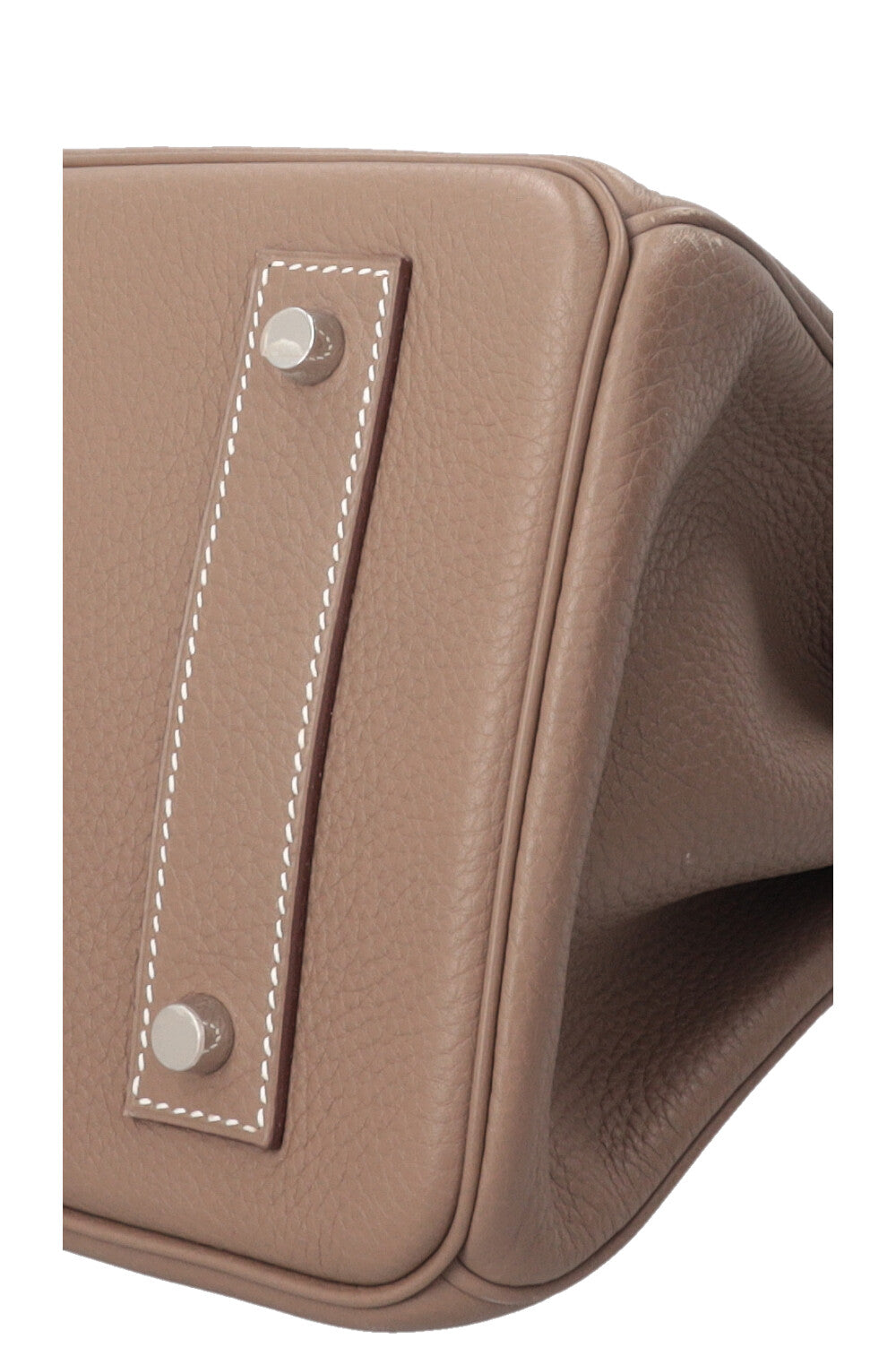 HERMÈS JPG Shoulder Birkin II 42 Clemence Étoupe Palladium