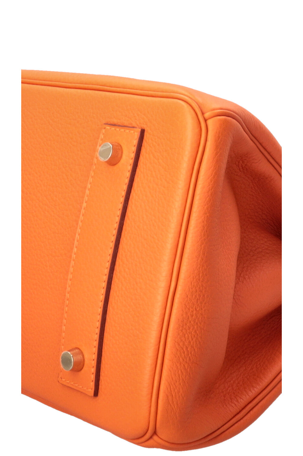 HERMÈS JPG Shoulder Birkin II 42 Clemence Orange Gold