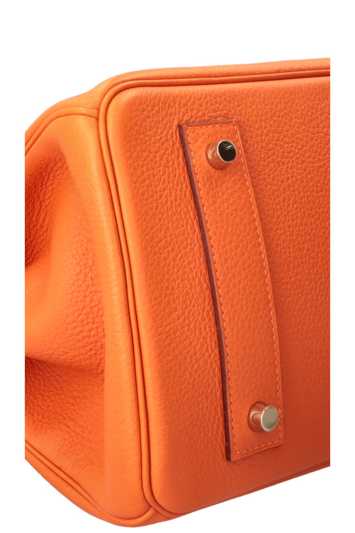HERMÈS JPG Shoulder Birkin II 42 Clemence Orange Gold