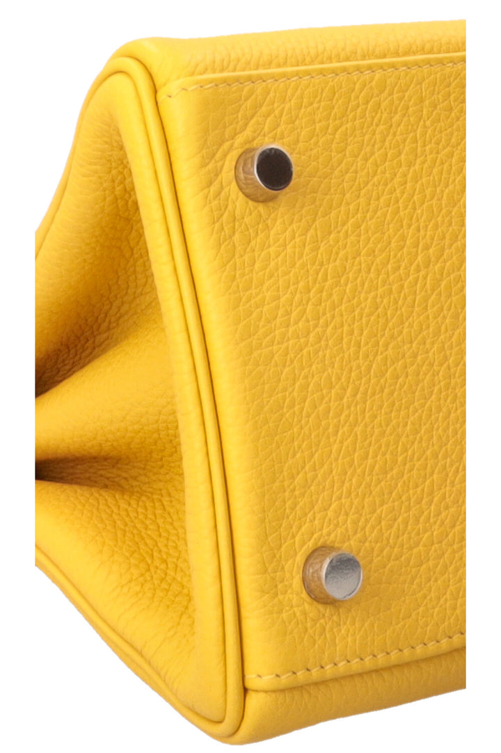 HERMÈS JPG Shoulder Kelly 42 Clemence Soleil Palladium