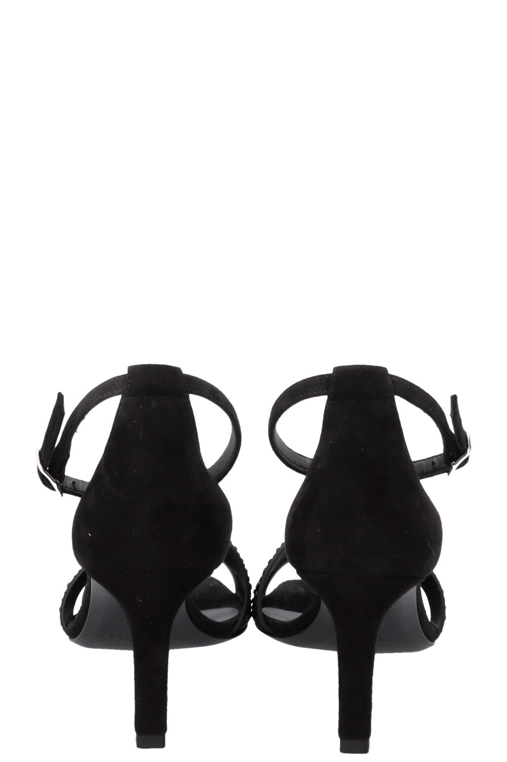 HERMÈS Joy 70 Sandals Crystals Black