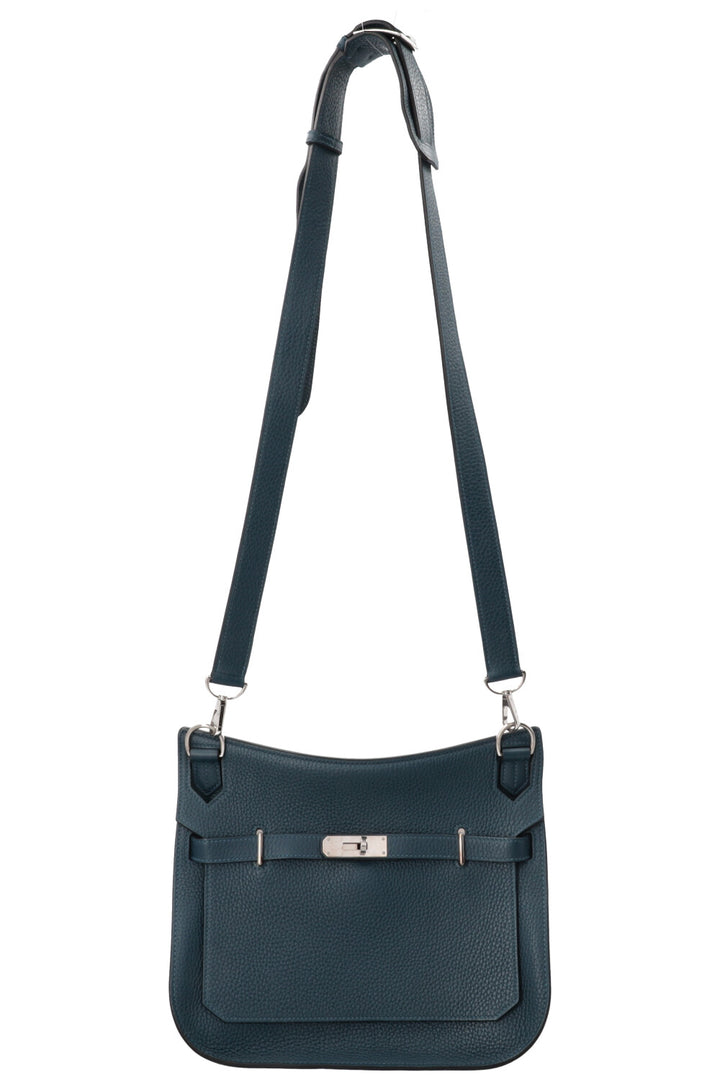 HERMÈS Jypsière 28 Togo Pétrole Palladium