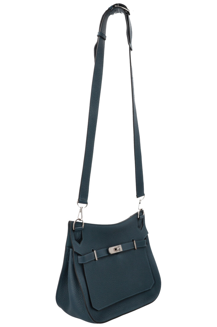 HERMÈS Jypsière 28 Togo Pétrole Palladium