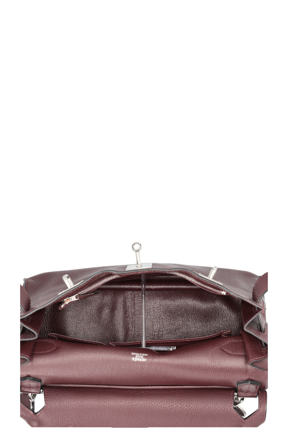 HERMÈS Jypsiere 34 Clemence Plum