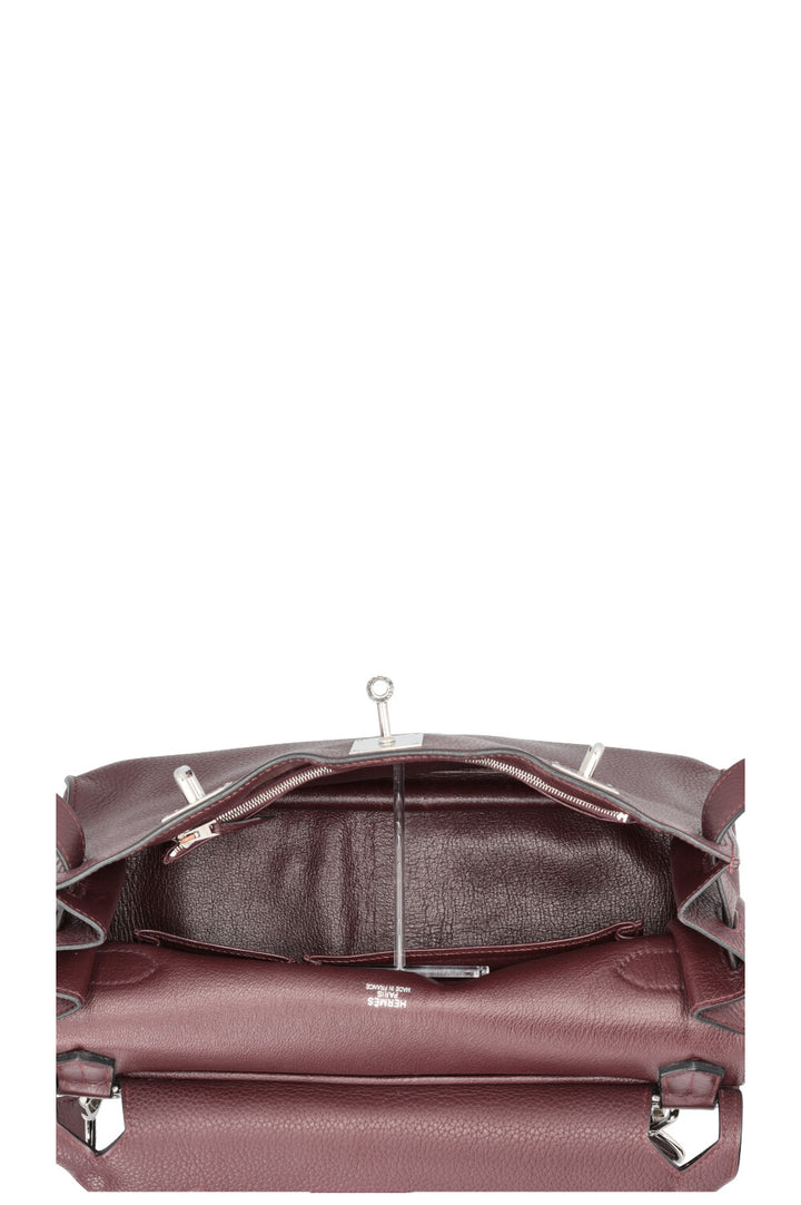 HERMÈS Jypsiere 34 Clemence Plum
