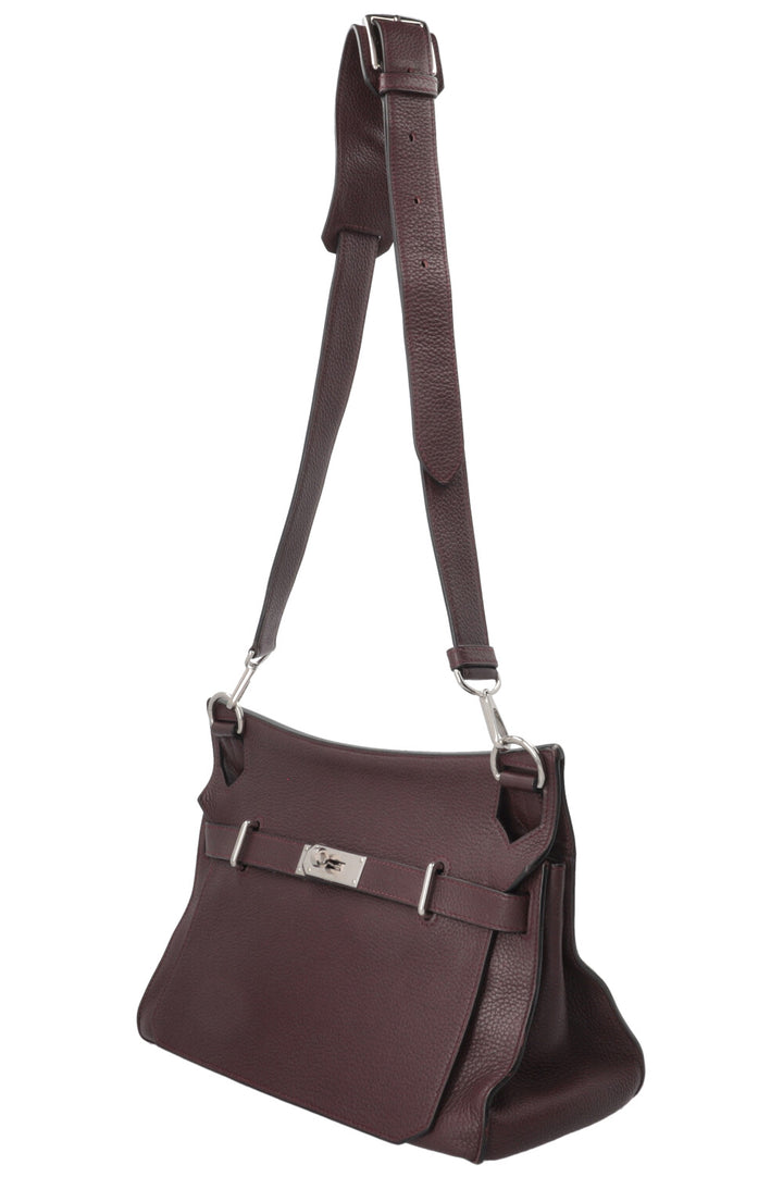 HERMÈS Jypsiere 34 Clemence Plum