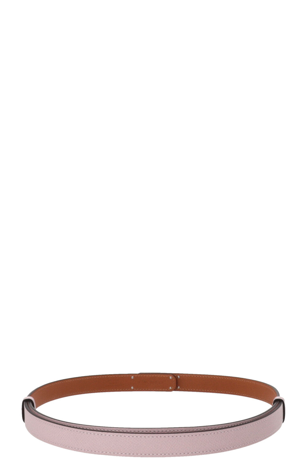 HERMÈS Kelly 18 Belt Epsom Leather Mauve