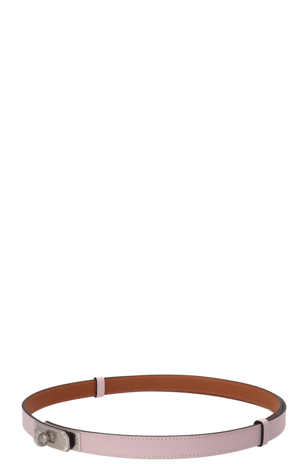 HERMÈS Kelly 18 Belt Epsom Leather Mauve