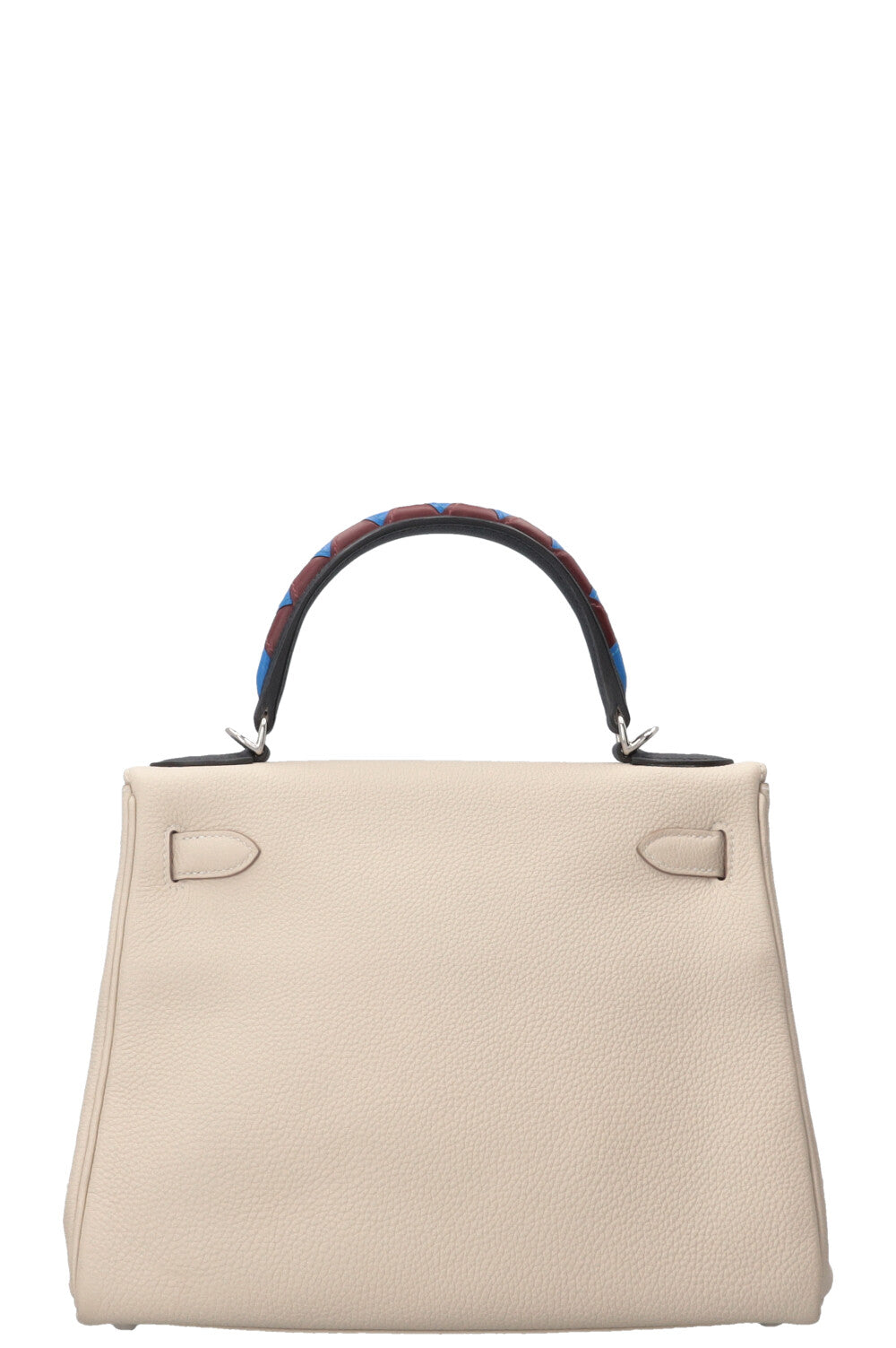 HERMÈS Kelly 28 Au Galop Togo Epsom Craie