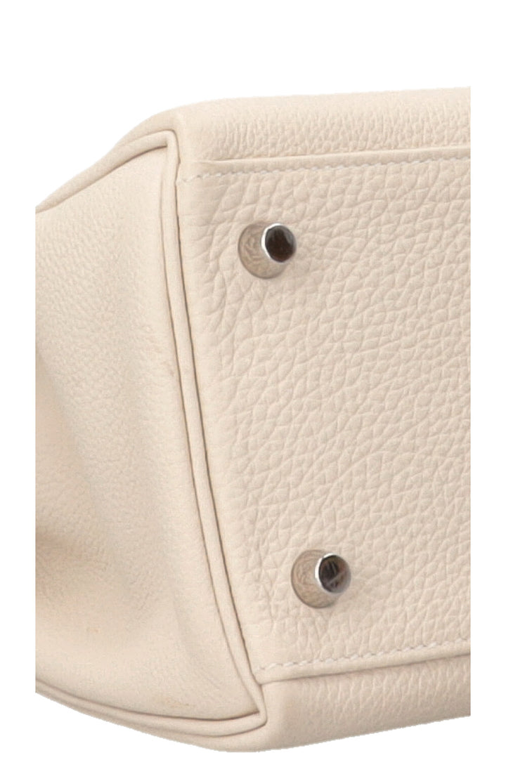 HERMÈS Kelly 28 Au Galop Togo Epsom Craie