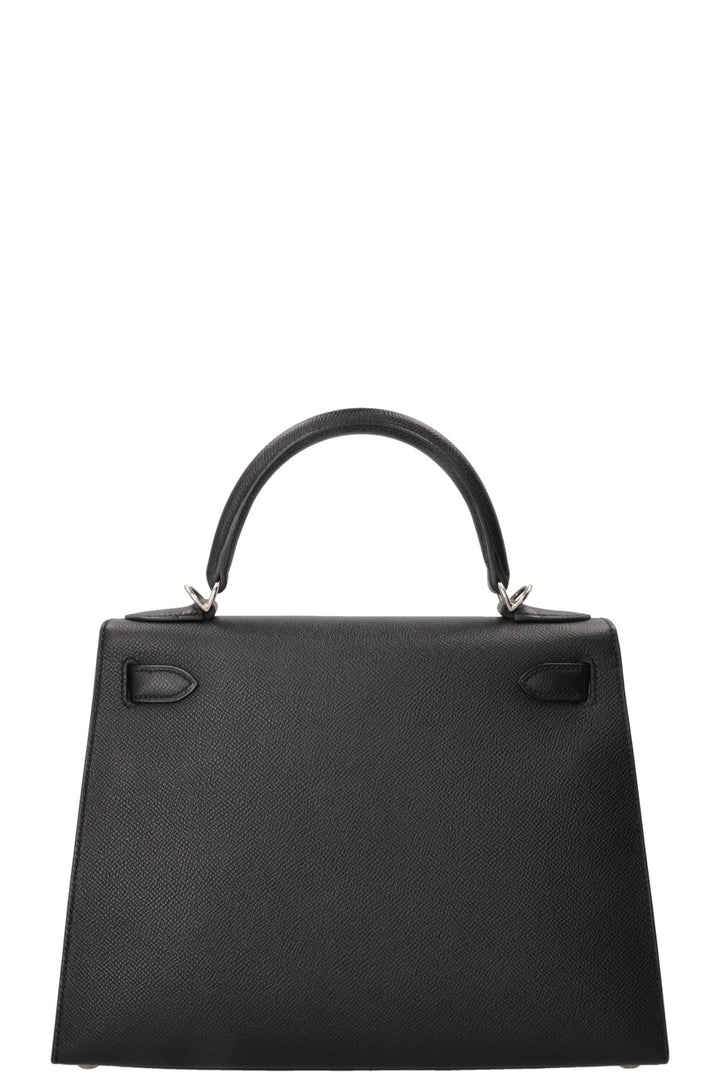 HERMÈS Kelly 28 Epsom Sellier Noir