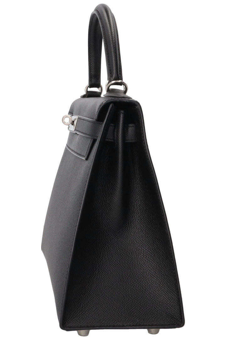 HERMÈS Kelly 28 Epsom Sellier Noir