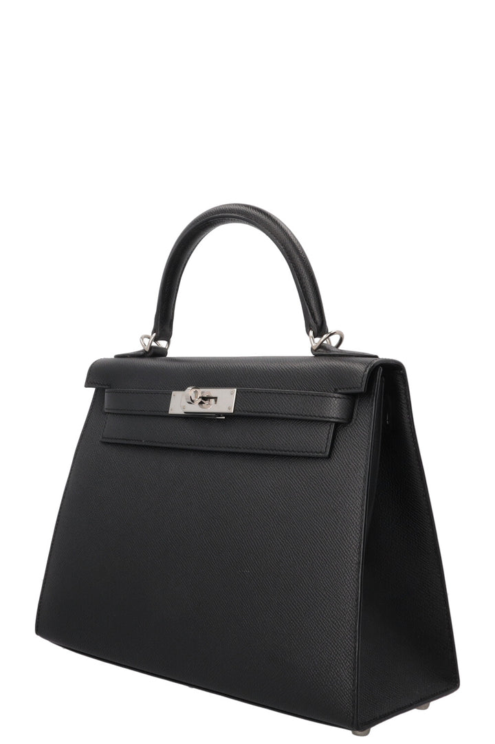 HERMÈS Kelly 28 Epsom Sellier Noir