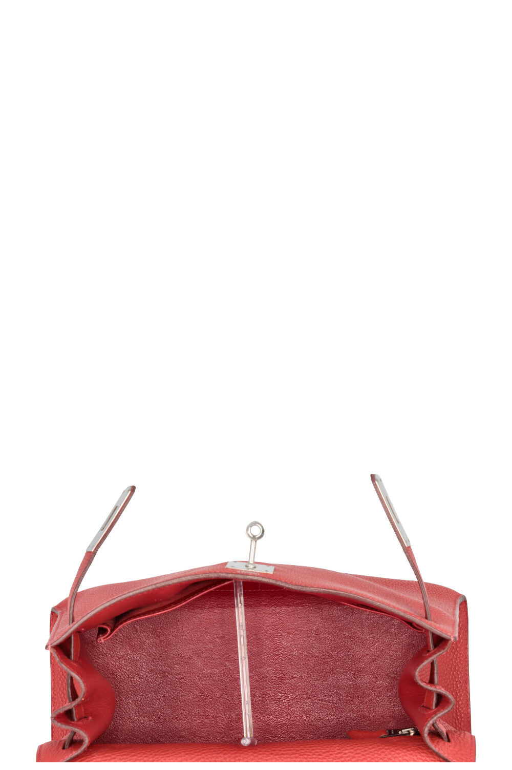HERMÈS Kelly 28 Retourne Togo Leather Red